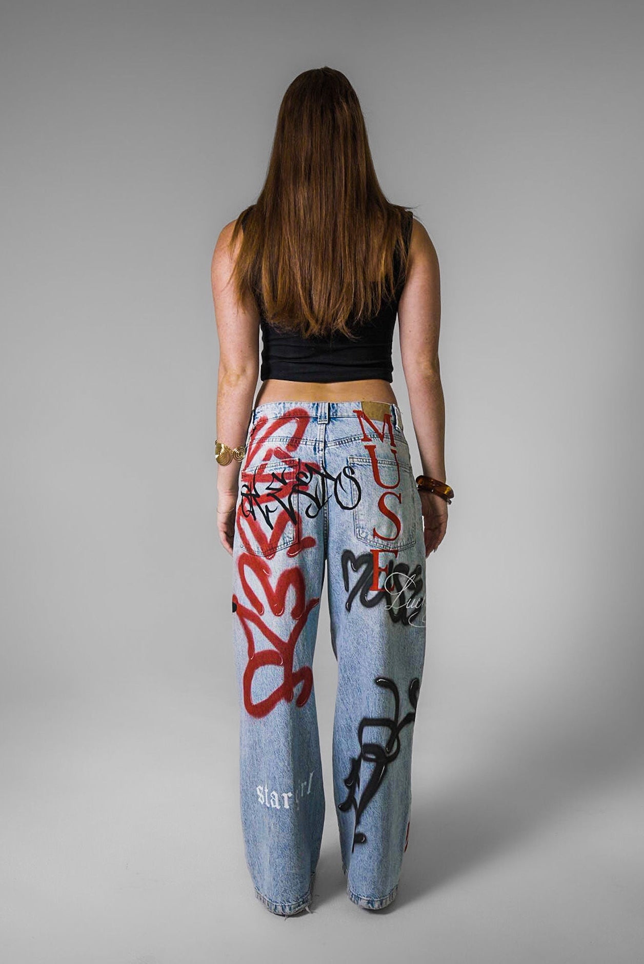 UPCYCLED DENIM JEANS