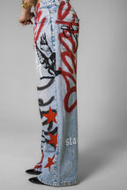 UPCYCLED DENIM JEANS