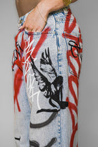 UPCYCLED DENIM JEANS