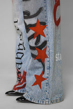 UPCYCLED DENIM JEANS