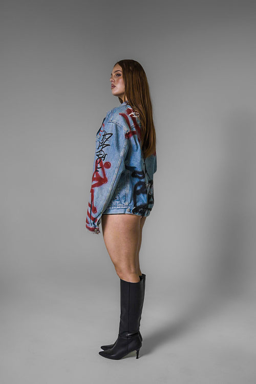 UPCYCLED DENIM JACKET