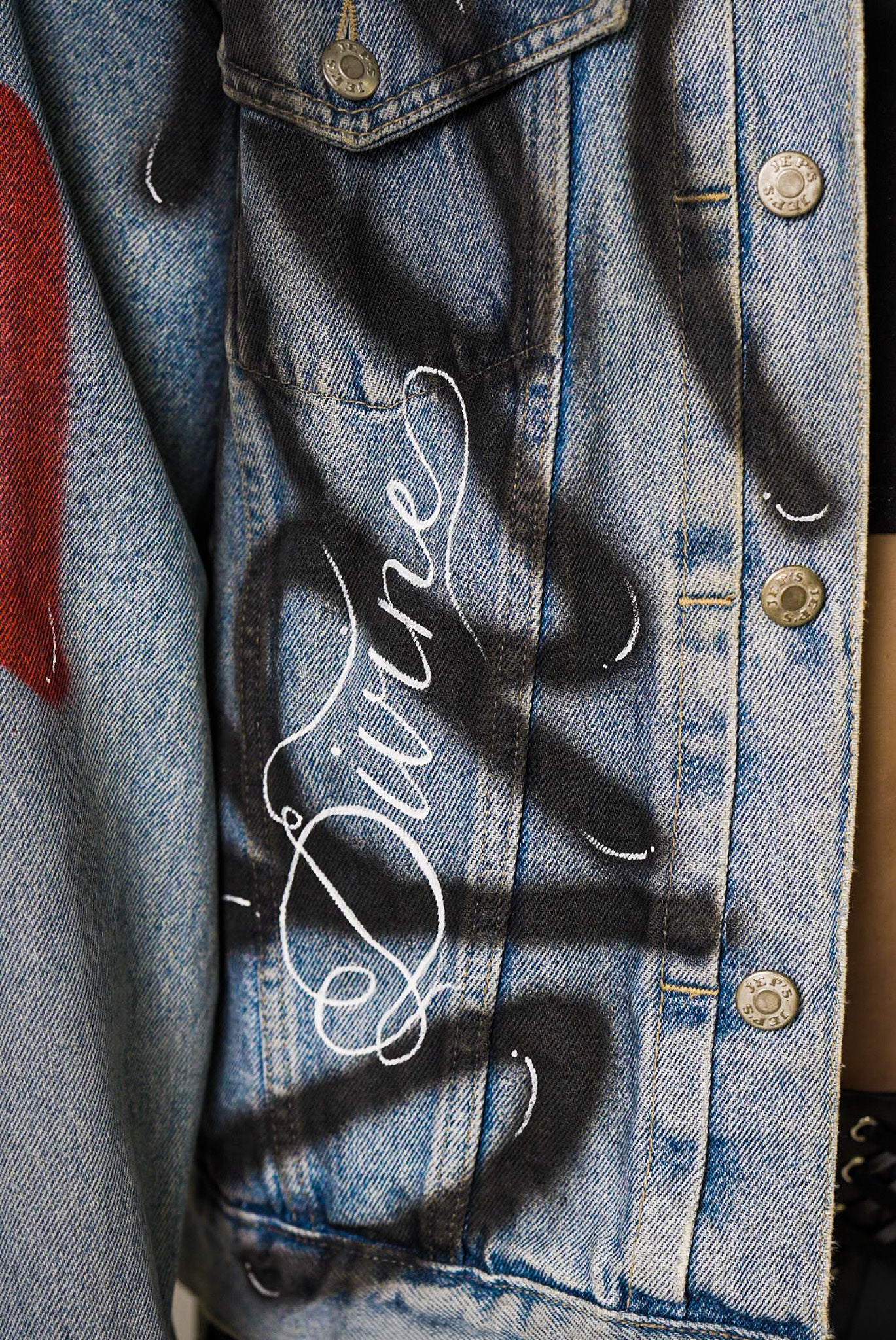 UPCYCLED DENIM JACKET