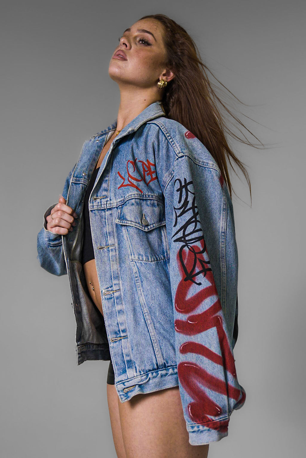 UPCYCLED DENIM JACKET